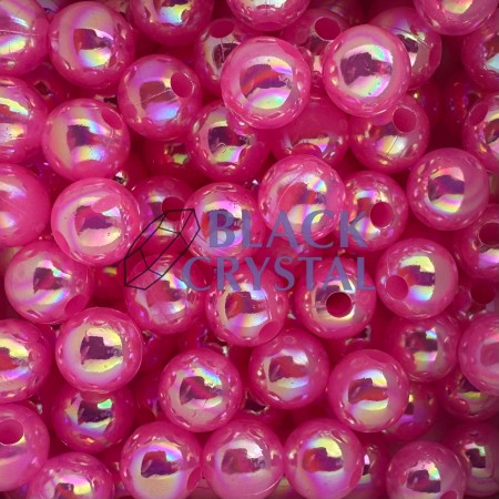 PERŁY DARK PINK AB 8mm /...