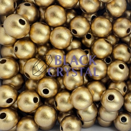 PERŁY GOLD SATIN 8mm / nr....