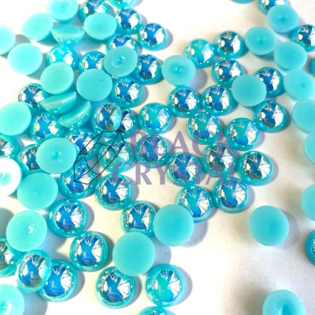 PÓŁPERŁY AQUAMARINE 8mm / nr.266