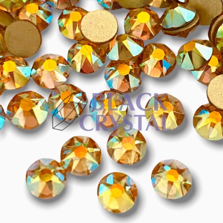 CYRKONIE TOPAZ AB SS16 EXELLENT RHINESTONES