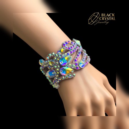 BRANSOLETKA - WZÓR 115 CRYSTAL AB / nr.189c