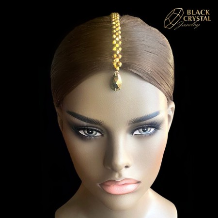 PASEK OZDOBNY Z ŁEZKĄ / GOLD