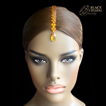 PASEK OZDOBNY Z ŁEZKĄ / TOPAZ