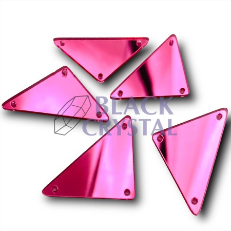 LUSTERKO ROSE, SEW ON MIRROR