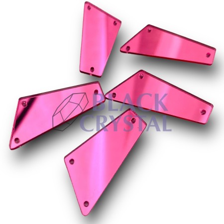 LUSTERKO ROSE, SEW ON MIRROR