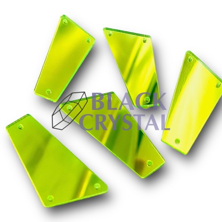 LUSTERKO TROPIC LIME, SEW ON MIRROR