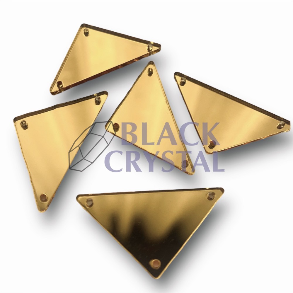 LUSTERKO MINE GOLD, SEW ON MIRROR