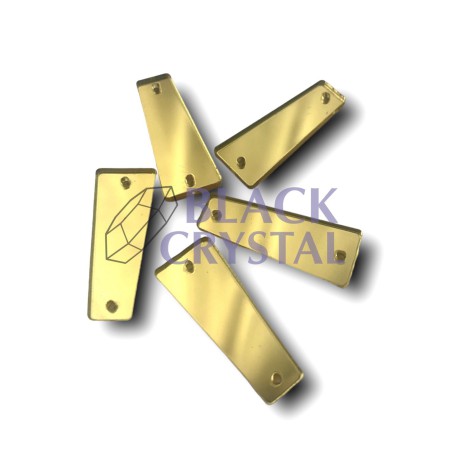 LUSTERKO GOLD, SEW ON MIRROR