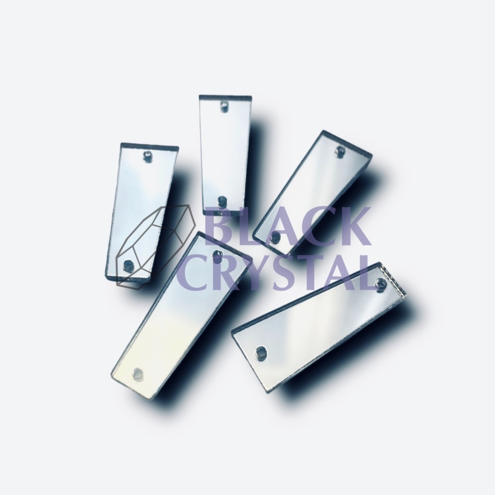 LUSTERKO SILVER, SEW ON MIRROR