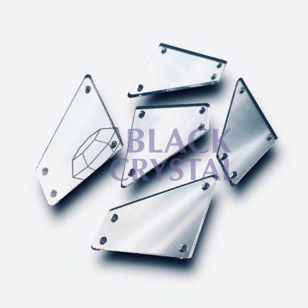 LUSTERKO SILVER, SEW ON MIRROR