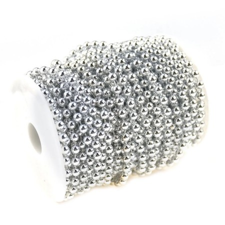 PERŁY NA SZNURKU SILVER