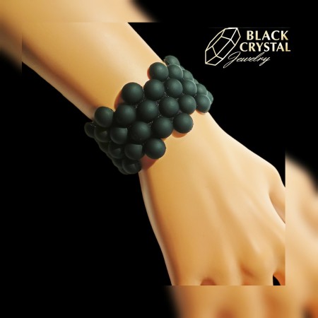 BRANSOLETKA Z PÓŁPEREŁ...