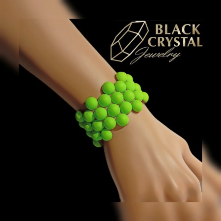 BRANSOLETKA Z PÓŁPEREŁ...