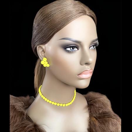 BIŻUTERIA DO TAŃCA MATOWE PERŁY