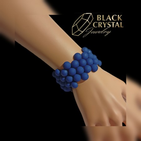 BRANSOLETKA Z PÓŁPEREŁ...