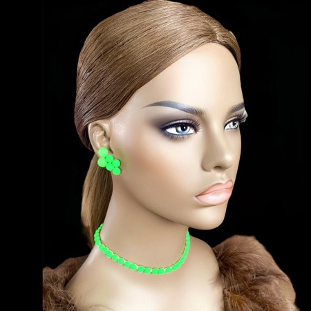 BIŻUTERIA DO TAŃCA MATOWE PERŁY