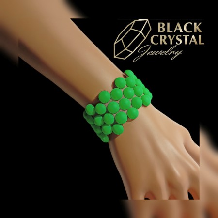 BRANSOLETKA Z PÓŁPEREŁ...