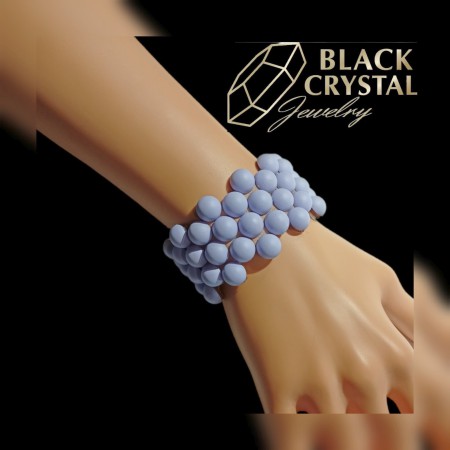 BRANSOLETKA Z PÓŁPEREŁ...