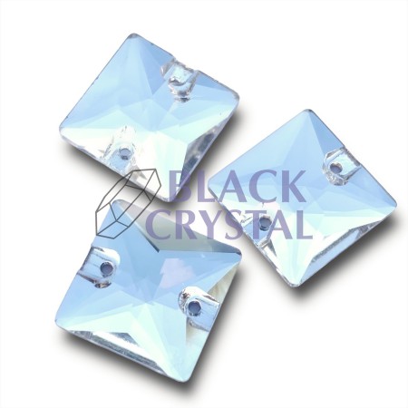 KAMIENIE SZKLANE KWADRAT CRYSTAL, SEW ON STONES