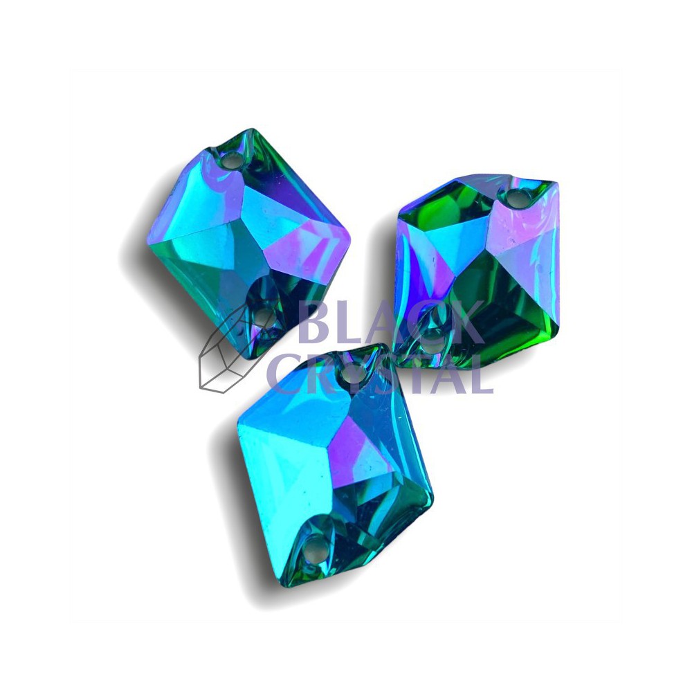 COSMIC - 10x12mm - 25szt. Żywiczne BLUE ZIRCON AB / nr. 821