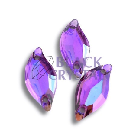 ŁEZKA - 10.5x18mm - 10szt. Żywiczne LILAC AB