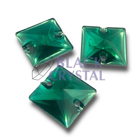 KWADRAT BLUE ZIRCON 10MM