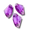 AX - 9x14mm - 30szt Żywiczne LILAC / nr. 519