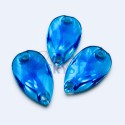 ŁEZKA -7x12mm - 30szt Żywiczne CAPRI BLUE  / nr. 622