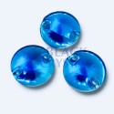 OKRĄGŁY - 16mm - 15szt. Żywiczne CAPRI BLUE  / nr. 553