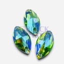 OCZKO MAŁE - 6x12mm - 30szt. Żywiczne PERIDOT AB / nr. 327