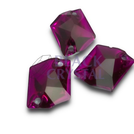 COSMIC - 13x17mm - 10szt. Żywiczne FUCHSIA