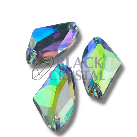 AX - 9X14mm - 30szt.  Akryl  CRYSTAL AB