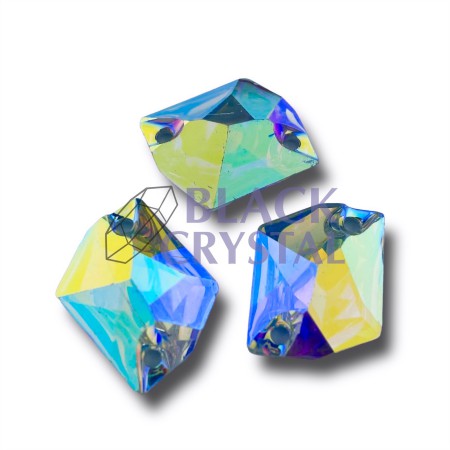 COSMIC - 13x17mm - 10szt. Żywiczne CRYSTAL AB