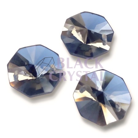 KAMIENIE SZKLANE OŚMIOKĄT BLACK DIAMOND, SEW ON STONES