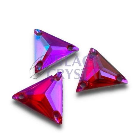 TRÓJKĄT - 16mm - 10szt. Żywiczne ROSE AB