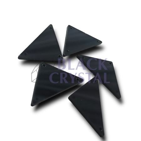 LUSTERKO JET BLACK, SEW ON MIRROR