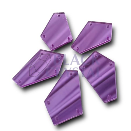 LUSTERKO AMETHYST, SEW ON MIRROR