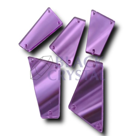 LUSTERKO AMETHYST, SEW ON MIRROR