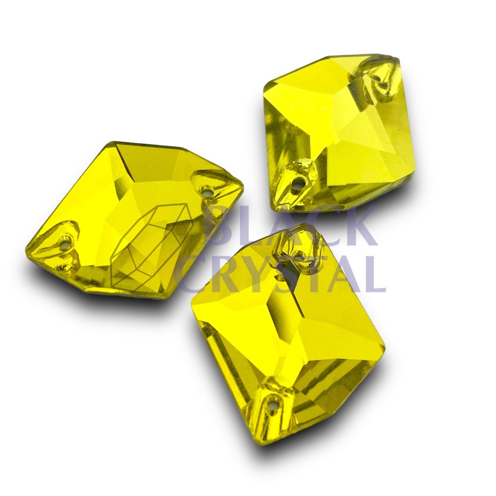 CITRINE SEW ON STONES SZKLANE KAMIENIE DO PRZYSZYWANIA