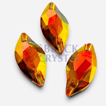 KAMIENIE SZKLANE LISTEK ASTRAL PINK, SEW ON STONES