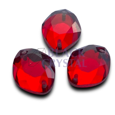 KAMIENIE SZKLANE ELIPSA SIAM, SEW ON STONES