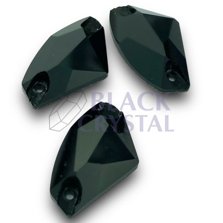 KAMIENIE SZKLANE AX JET BLACK, SEW ON STONES