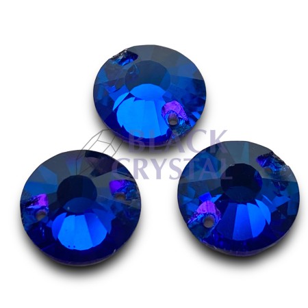 OKRĄGŁY 2 - 12mm / 1szt. - Szklane SAPPHIRE