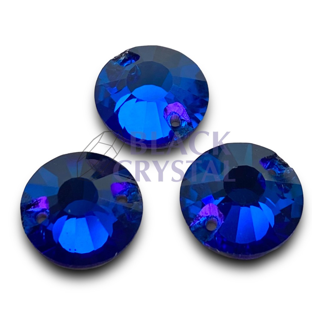 OKRĄGŁY 2 - 12mm / 1szt. - Szklane SAPPHIRE