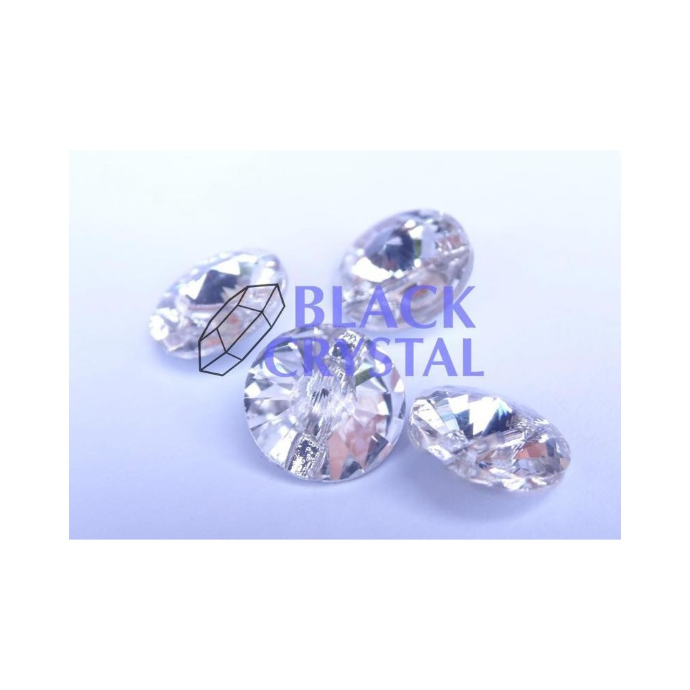 GUZIKI - 10mm - 1szt. Szklane CRYSTAL / nr. 141b