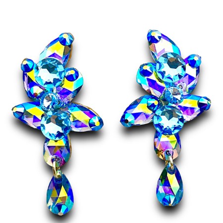 KOLCZYKI / KLIPSY - AQUAMARINE AB