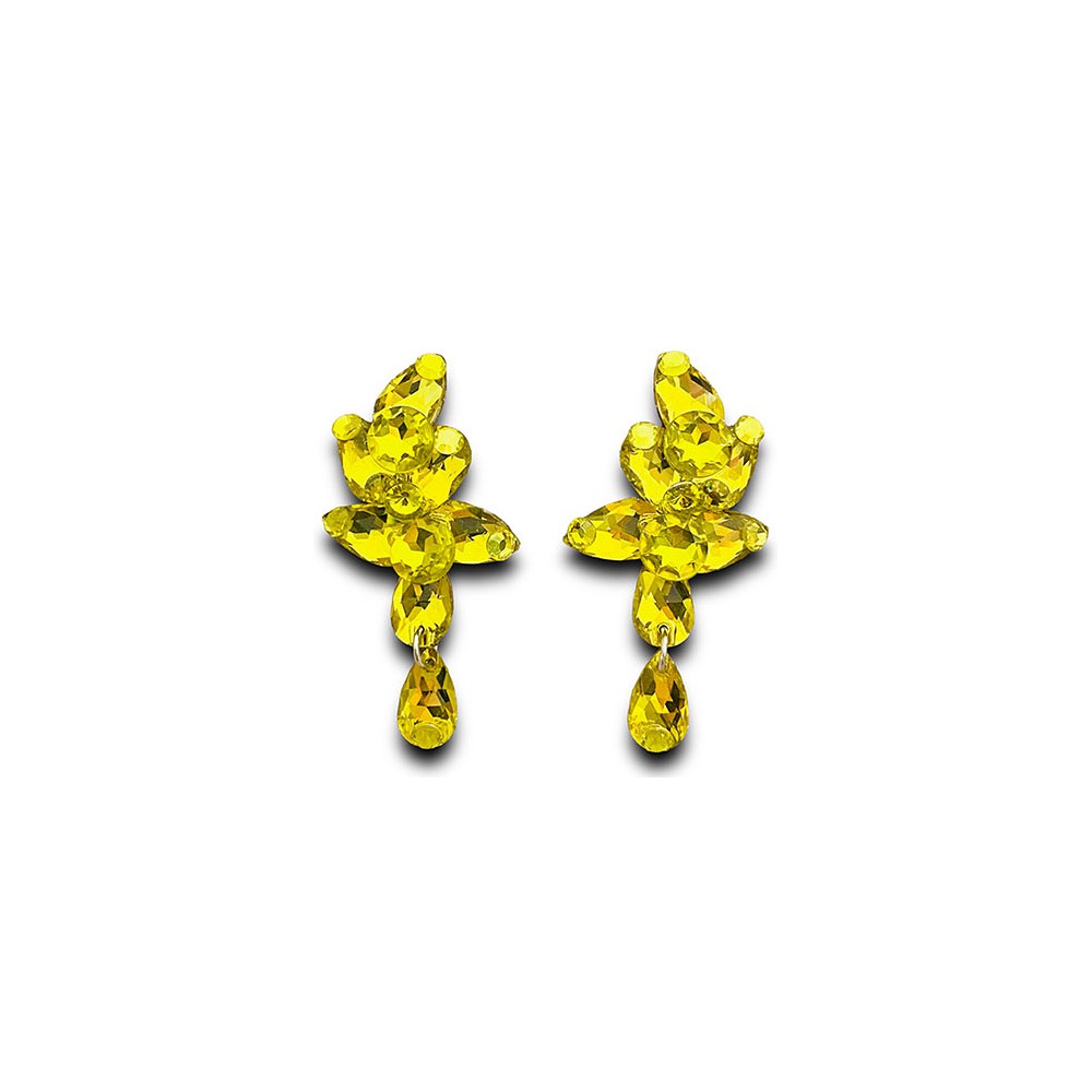 KOLCZYKI / KLIPSY - CITRINE