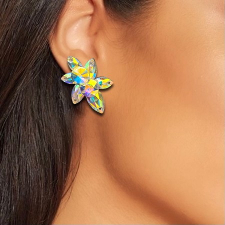 KOLCZYKI / KLIPSY CRYSTAL AB