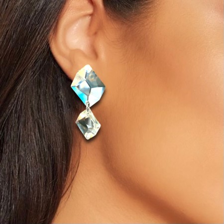 KOLCZYKI / KLIPSY - CRYSTAL