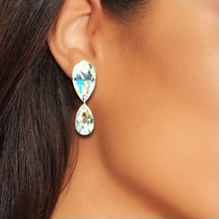 KOLCZYKI / KLIPSY - CRYSTAL